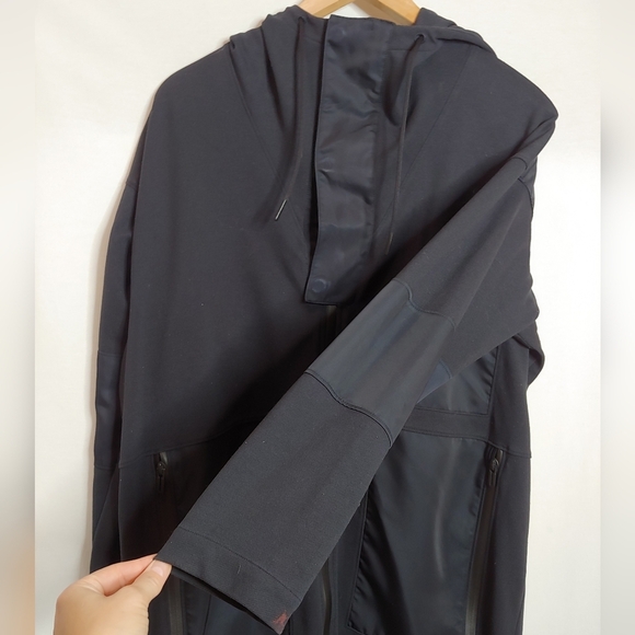 Under Armour UA Generation Parka Black‎ Longline Hooded Jacket 1322076-001 S - Picture 4 of 15